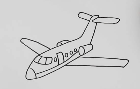 大家一般都会选择坐飞机出行,那么大家知道飞机的简笔画该怎么画吗?
