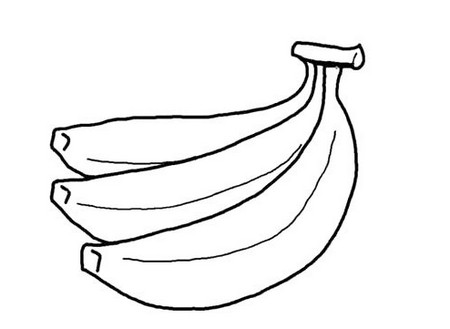 香蕉简笔画怎么画涂颜色 中级简笔画教程